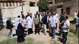 محافظ المنوفية داخل مستشفى تلا