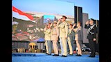 الرئيس السيسي خلال افتتاح الأوكتاجون (2)