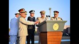 الرئيس السيسي خلال افتتاح الأوكتاجون (5)