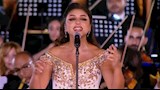 "حلوة بلادي ويا حبيبتي يا مصر".. أنغام تحيي حفل افتتاح "الأوكتاجون"