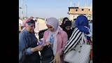 توزيع الحلوى على طلاب الثانوية العامة في بورسعيد٣
