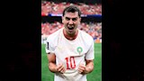 المنتخب المغربي يحتفل بعد تأهله للربع نهائي (3)
