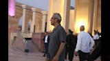 صبري فواز في عزاء والدة طارق قنديل_6