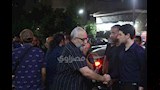 بيومي فؤاد في عزاء ياسر صبحي (1)