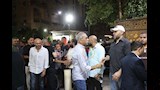 سيد رجب ومحمد محمود يحضران عزاء المنتج ياسر صبحي (5)