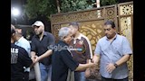 سيد رجب ومحمد محمود يحضران عزاء المنتج ياسر صبحي (6)