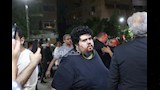 ايمن وتار في عزاء ياسر صبحي