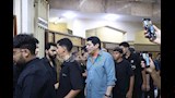 باسم سمرة يقدم واجب العزاء في ياسر صبحي (3)