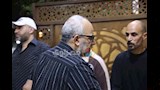 بيومي فؤاد يصل عزاء ياسر صبحي