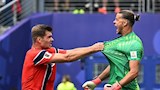 خلال مباراة البرازيل والنرويج (1)