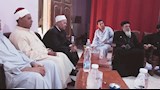 وفد من الأوقاف يطمئن على مصابي حريق كنيسة الملاك ميخائيل بالمنيا