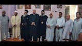 وفد من الأوقاف يطمئن على مصابي حريق كنيسة الملاك ميخائيل بالمنيا (2)