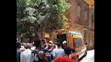 انهيار عقار في الإسكندرية (1)