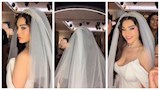 "زغاريد ورقص".. هيفاء وهبي تثير الجدل بفستان زفاف (صور وفيديو)