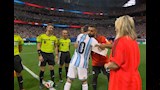 ميسي ومحمد صلاح