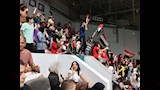 فرحة جماهير القليوبية بعد الهدف الثاني لمنتخب مصر في شباك الأرجنتين (6)