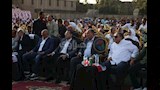 فرحة وزير الرياضة ومحافظ القاهرة بأهداف مصر في شباك الأرجنتين (15)