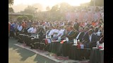 فرحة وزير الرياضة ومحافظ القاهرة بأهداف مصر في شباك الأرجنتين (16)
