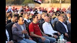 فرحة وزير الرياضة ومحافظ القاهرة بأهداف مصر في شباك الأرجنتين (24)
