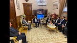 رئيس محكمة استئناف القاهرة يستقبل شخصيات عامة وقضائية بمقر المحكمة (5)
