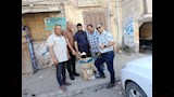 جانب من فحص المادة