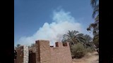 السنة النيران والدخان في حريق الداخلة
