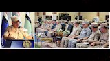 وزير الدفاع يشهد المرحلة النهائية من الرماية الصاروخية الليلية لقوات الدفاع الجوي (6)