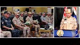 وزير الدفاع يشهد المرحلة النهائية من الرماية الصاروخية الليلية لقوات الدفاع الجوي (2)
