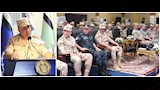 وزير الدفاع يشهد المرحلة النهائية من الرماية الصاروخية الليلية لقوات الدفاع الجوي (7)