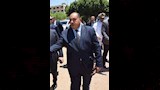 اللواء أسامة جمعة مدير أمن بنى سويف لحظة وصوله