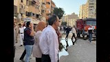 محافظ سوهاج يتابع الحريق