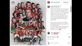 ليلى علوي تدعم المنتخب المصري