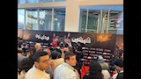 المصورين والإعلام في انتظار حضور ابطال مسلسل شمشون ودليلة (3)