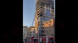 محافظ سوهاج يعلن السيطرة على حريق برج معهد الاتصالات