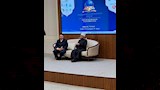 وزير الأوقاف يلقي محاضرة عن الوقف في تاريخ المسلمين يمركز الحضارة بطشقند (1)