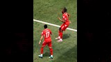 خلال مباراة سويسرا وكولومبيا