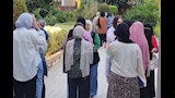 إجراءات تفتيش ودخول طلاب الثانوية العامة (6)