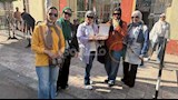 حلوى وزجاجة مياه.. ماذا حدث على أبواب لجان الثانوية العامة في بورسعيد؟ -صور