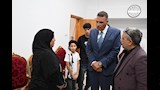 لقاء المخافظ مع اسرة الراحل 
