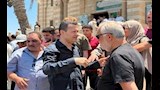 أشرف زكي في جنازة إيمان وحيد سيف (1)