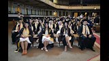 جامعة القاهرة تحتفل بتخريج دفعة الشعبة الفرنسية بالتعاون مع جامعة السوربون (15)