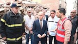 محافظ الغربية يتابع تداعيات انهيار عقار بشارع فلسطين (4)