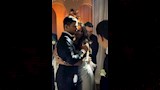 شقيق أحمد داش مع عروسته