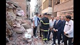 تفاصيل انهيار عقار زفتى (3)