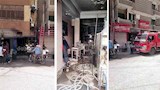 بالصور- السيطرة على حريق داخل مخبز سياحي بأسيوط