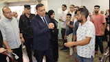 محافظ القليوبية يتفقد سوق الجسر الغربي بمدينة الخصوص (1)