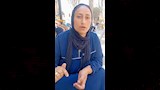 ابنة القتيلة من أمام المحكمة
