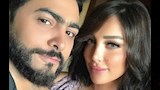 الفنان تامر حسني والفنانة بسمة بوسيل
