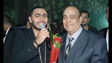 تامر حسني مع والده