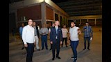 رئيس جامعة أسيوط يتفقد مستشفى الإصابات والطوارئ (2)